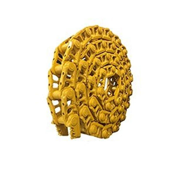 Heavy-duty track chains for excavators and bulldozers