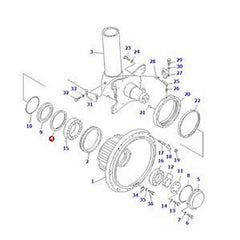 Oil Seal 561-27-61910 for Komatsu Dump Truck 330M HD785-5LC HD985-5 HD785-2 HD985-3 HD785-5