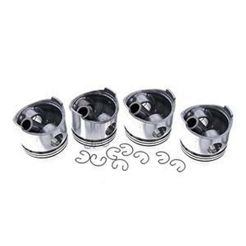 STD Piston Kit SBA115017810 for Shibaura ISM Engine N4LDI New Holland Skid Steer Loader L218 L220 CASE SR175 SV185