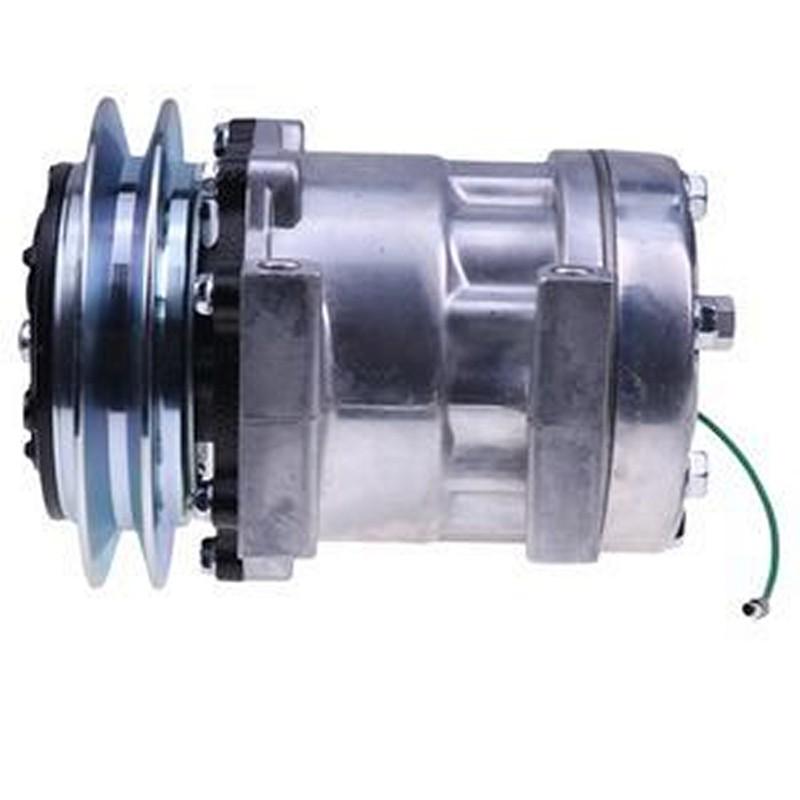 SD7H13 A/C Compressor KHR3241 KHR3197 for Kobelco SK200LC SK210LC SK480LC Link-Belt 130LX 210LX 330LX 3400 460LX 210X3