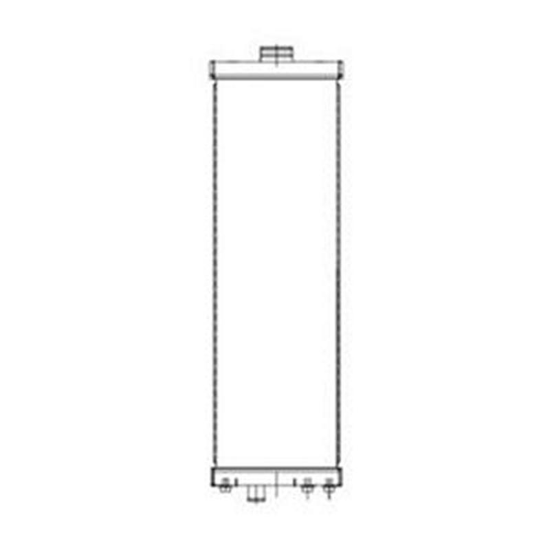 Water Tank Radiator 17A-03-51111 for Komatsu D155AX-7 Bulldozer