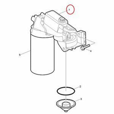 Fuel Filter Housing 21032638 for Volvo Truck FH FH4 PREVH Bus B13R B9L