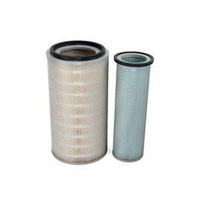 Aftermarket Baldwin PA5556 PA5557 Air Filter Kit for Excavator Loader Bulldozer Crane Tractor