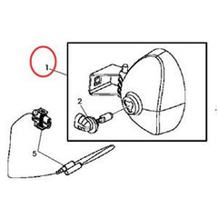 5.75" 39W Floodlamp RE198623 for Johe Deere Tractor 5045D 5055E 5065E 5075E
