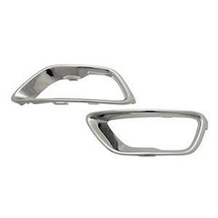 Fog Lamp Bezel Trim Ring Set 5ZM55SZ0AA 5ZM54SZ0AA for Jeep Grand Cherokee 2017-2022