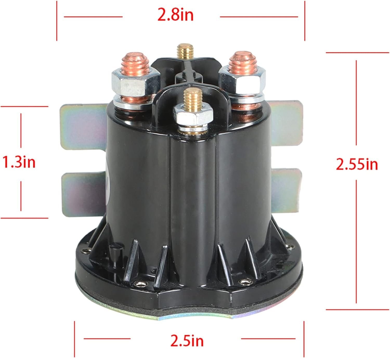 48V Solenoid Replacement for EZGO TXT Golf Cart 2010-up Replacement for MPT 800/1000 Vehicles, 612711