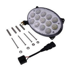 7.12Inch 65W Oval LED Hood Light for John Deere Tractor 7020-7030 8020-8030 8R Series