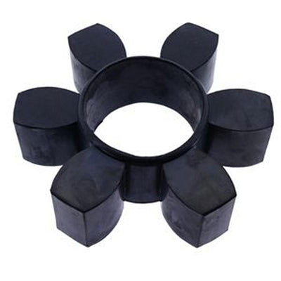 Air Compressor Spare Parts Flexible Rubber Spiders Shaft Coupling Elastic Block HRC150 for Fusheng