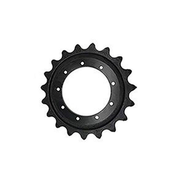 Drive sprockets for tracked heavy equipment