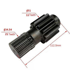 KATO HD1250-7(small type)Travel motor Dual Gear three star frame Assembly
