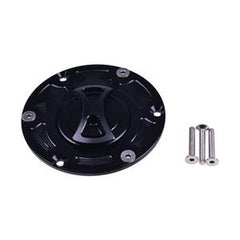 Keyless Fuel Cap RC-266-BLK for 2008-2017 Kawasaki Ninja EX250/ER250/EX300/ER300