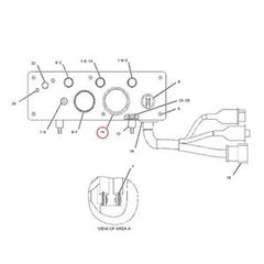 Kit de medidor de servicio 121-1241 para motores y excavadoras Caterpillar CAT C15/C18