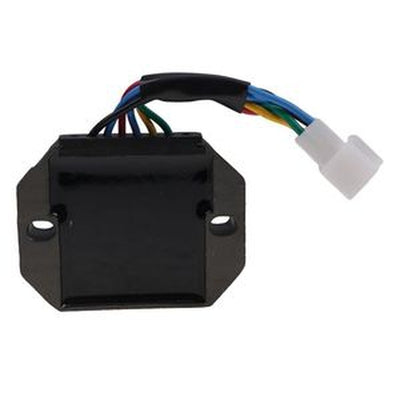 Rectificador regulador de 12 V y 6 cables 15351-64600 para tractores Kubota