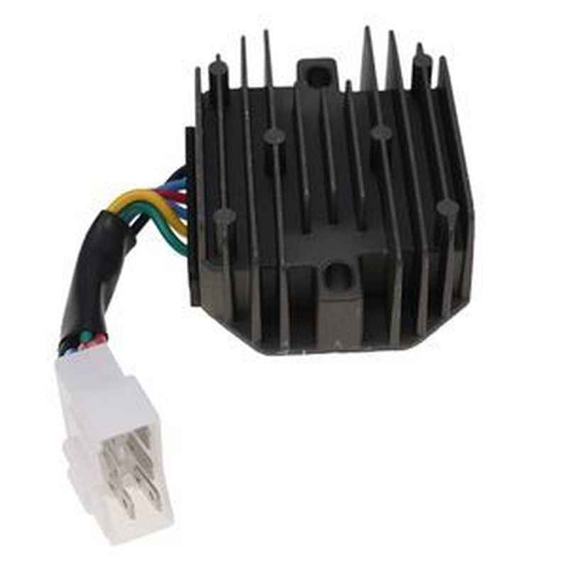 12V 6-Wire Rectifier Regulator 15351-64600 for Kubota Tractors B6100-B9200 BX1800