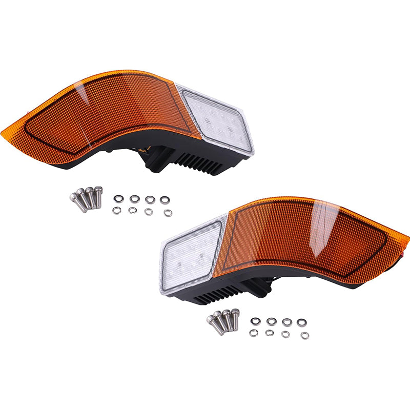 LED Amber Corner Light Pair 279220A1 279219A1 for Case Farmall Tractors buymachineryparts