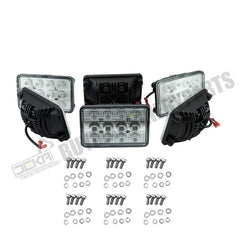 Farol de LED 353657A1 para colheitadeira CASE IH 2144 2155 2166 2366 2388 CPX620 CPX420