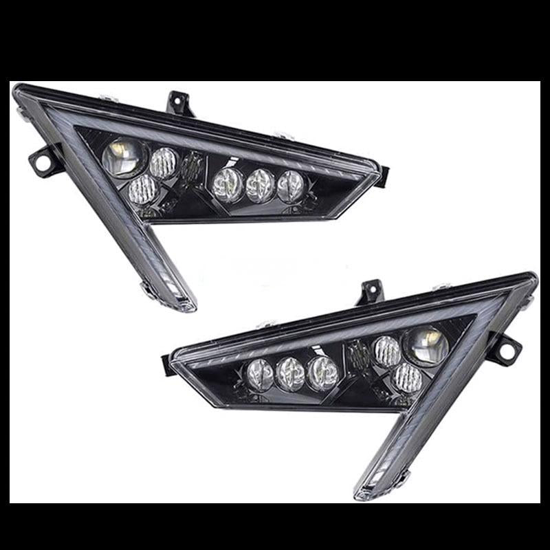 LED Headlight Assembly 2414539RGB/2414538RGB for 2020-2023 Polaris RZR Pro XP 4 buymachineryparts