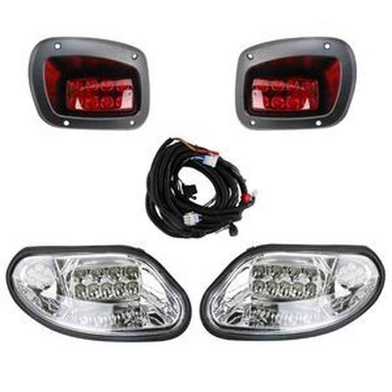LED Headlight & Tail Light Kit for E-Z-GO TXT/Freedom/Valor 2014+