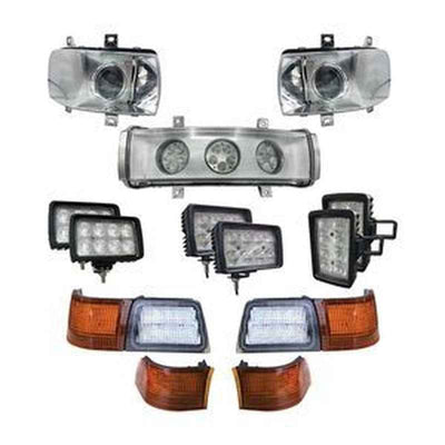 LED Light Upgrade Kit 87309029 for Case Magnum 180-315 Tractors