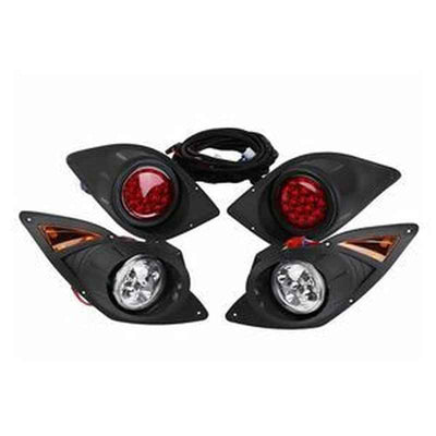 LED Headlight Tail Light Kit for Yamaha Golf Cart G29 2007-2021