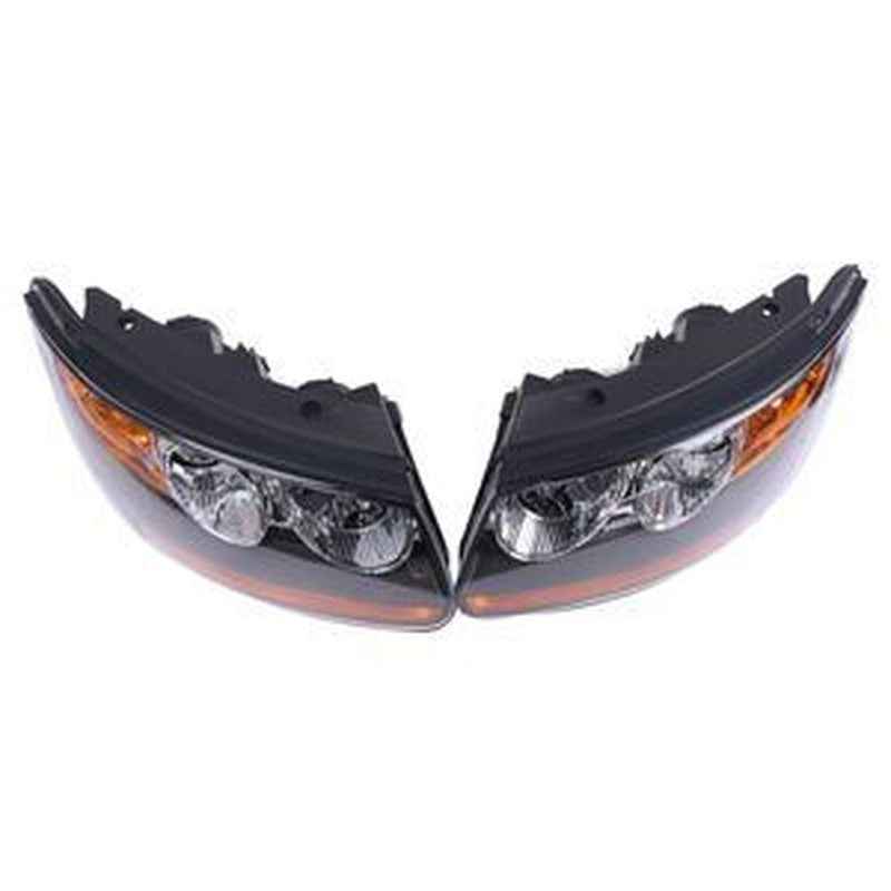Left & Right Headlight Pair HY2503139/HY2502139 for Hyundai Santa Fe 2007