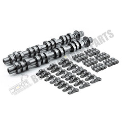 Eixo de comando de válvulas esquerdo + direito e braço oscilante e elevador para Ford F150 F250 4.6L 5.4L 2005-14