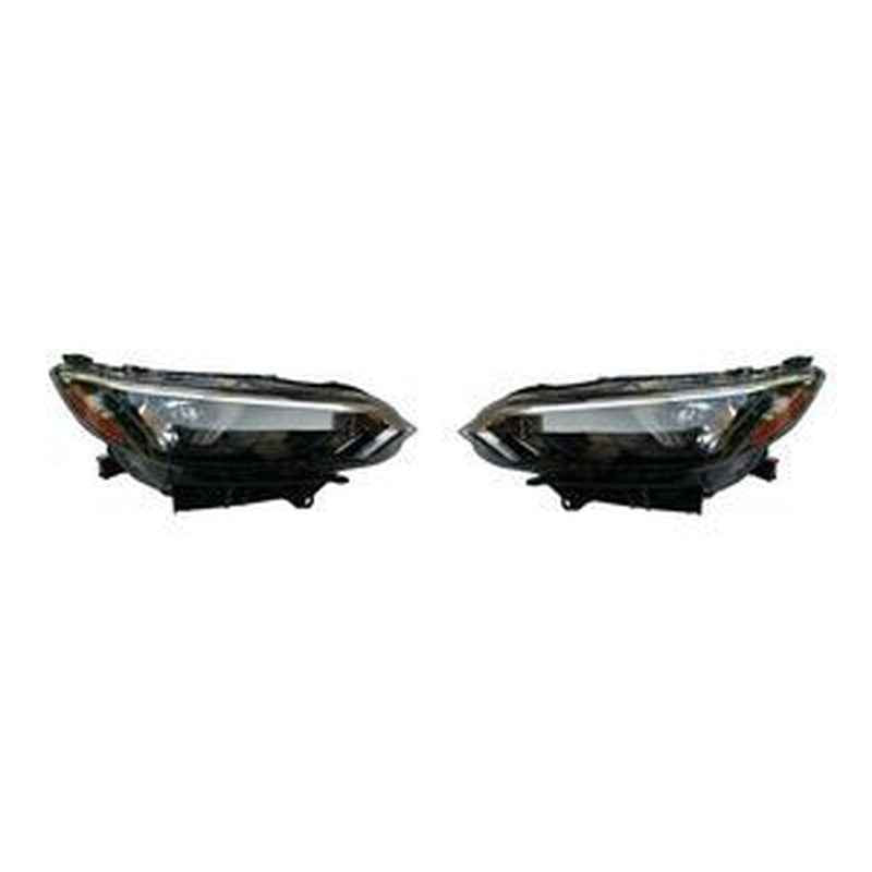 Halogen Headlight Pair 260606LY0A & 260106LY0A for Nissan Sentra