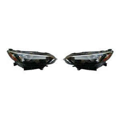 Halogen Headlight Pair 260606LY0A & 260106LY0A for Nissan Sentra