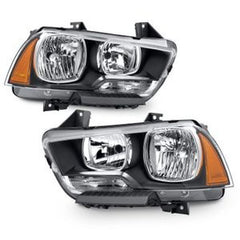 Left & Right LED Headlight 57010410AF/57010411AF for 2011-2014 Dodge Charger