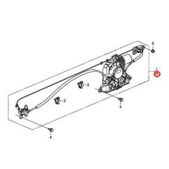 Left Power Sliding Door Motor 72050-TK8-305 for Honda Odyssey 2011-2017