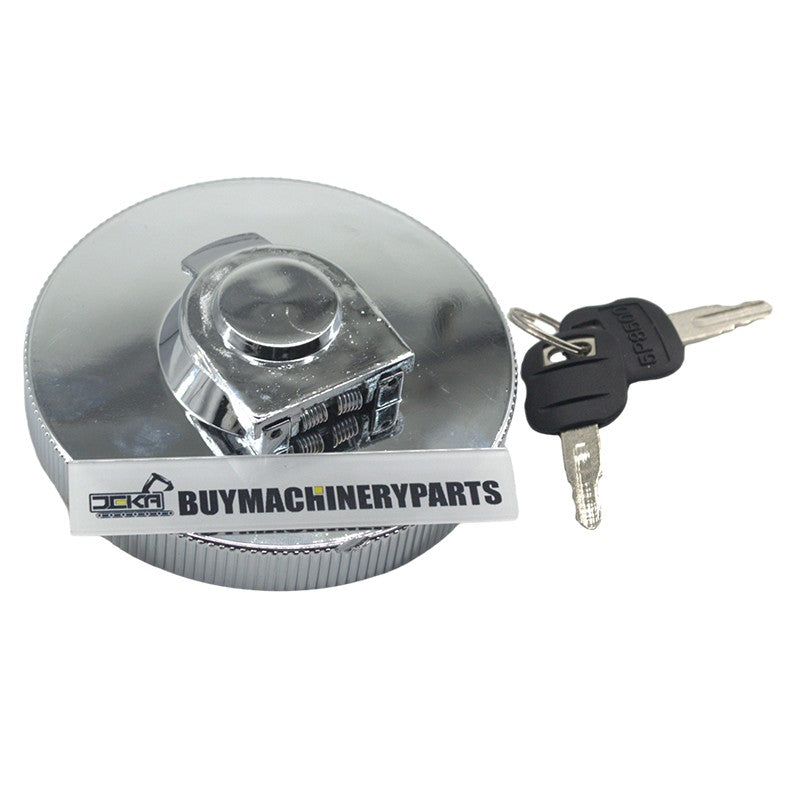 Locking Fuel Cap 086-1781 With Key for Caterpillar CAT 307 311 312 313B 315 317 318B E110 Engine 3306 3304 - Buymachineryparts