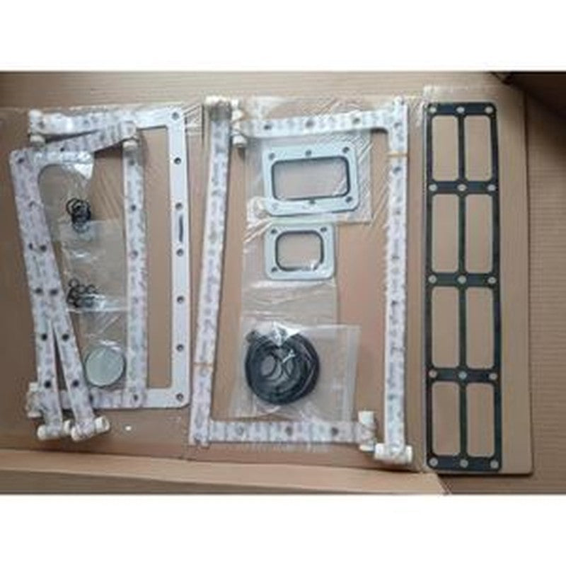 Complete Lower Oil Pan Gasket Set 4956000 for Cummins QSK60 Engine