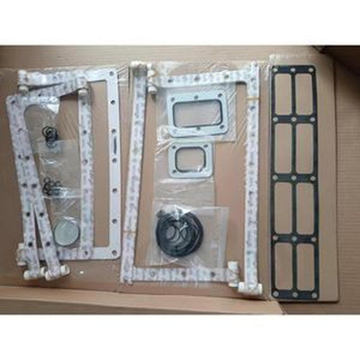 Complete Lower Oil Pan Gasket Set 4956000 for Cummins QSK60 Engine