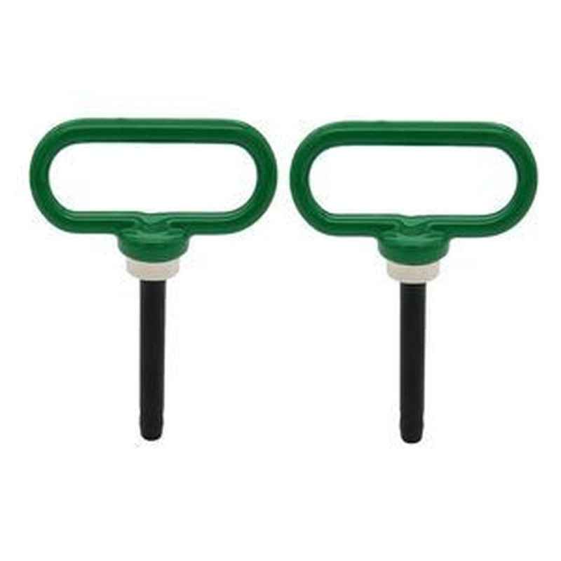 2 Pcs Magnetic Hitch Pin LP63768 for John Deere ZTark Mower & Lawn Tractor
