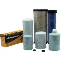 Maintenance Filter Kit for Cummins Engine 4B3.9 CASE Skid Steer Loader 1845C 1840