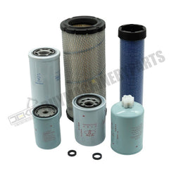 Maintenance Filter Kit for Cummins Engine 4B3.9 CASE Skid Steer Loader 1845C 1840