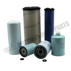 Maintenance Filter Kit for Cummins Engine 4B3.9 CASE Skid Steer Loader 1845C 1840