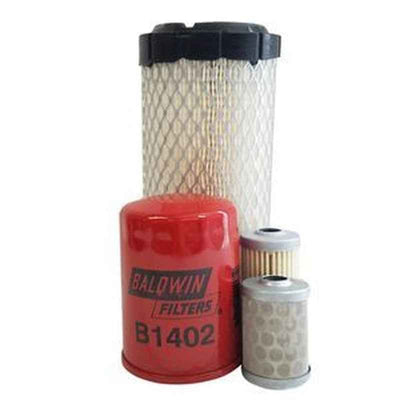 Maintenance Filter Kit for Kobelco 17SR-3 Excavator, Mitsubishi L3E Engine