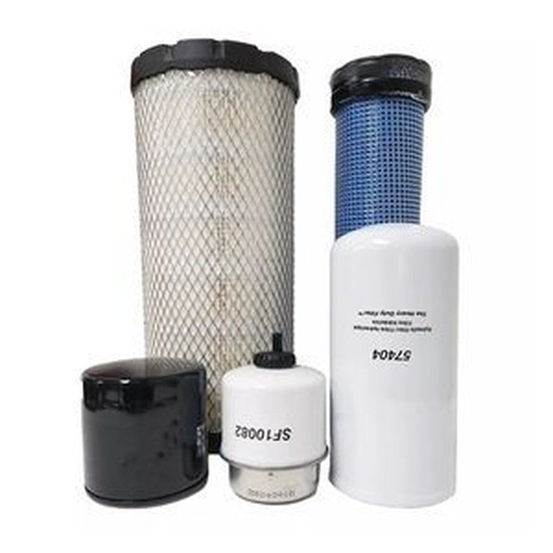 Maintenance Filter Kit for New Holland LS180 Skid Steer Loader (09/99-12/07)