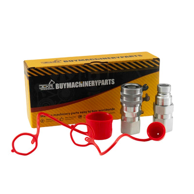 Kit de acoplador de face plana macho e fêmea 153-2995 153-2994 para escavadeira e caminhão Caterpillar CAT 