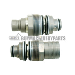 Male & Female Flat Face Coupler Kit 6679837 6680018 for Bobcat T140 T180 T190 T200 T300