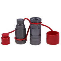 Kit de Acoplamento Macho e Fêmea de Face Plana 7246777 7246790 para Carregadoras Bobcat E08-E85