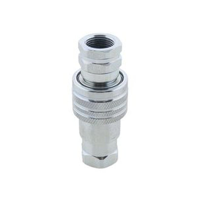Hydraulic Quick Coupler Kit 3/8' NPT for Kubota 7J417-66220 7J417-66320