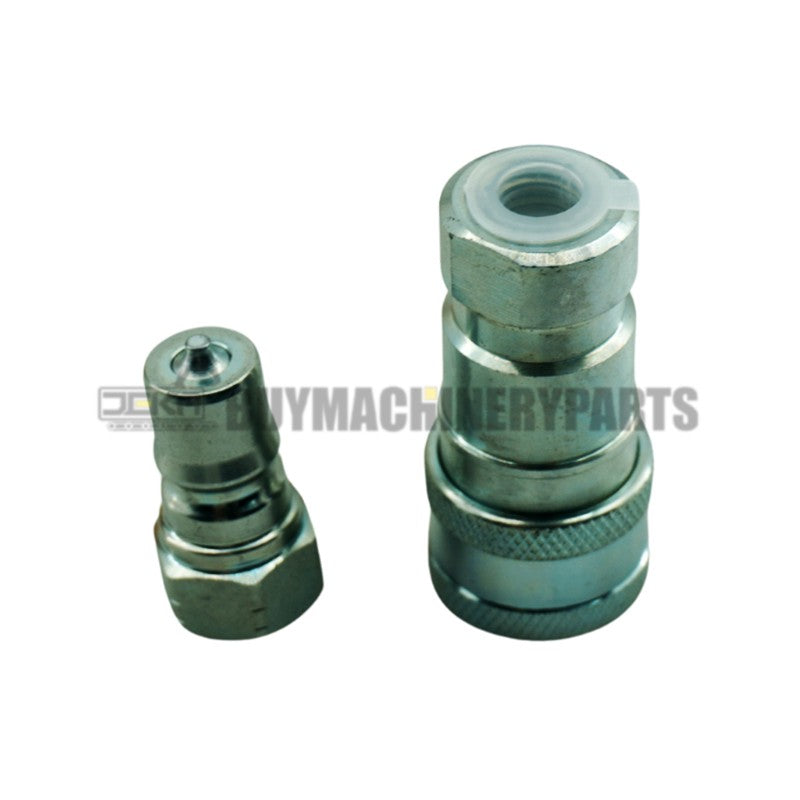 Male & Female Hydraulic Quick Coupler LVA16843 & AW32184 for John Deere H120 D120 220R 1023E 1025R 1026R 2025R 2032R 2036R 2038R 3025E 3032E