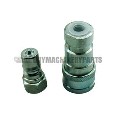 Male & Female Hydraulic Quick Coupler LVA16843 & AW32184 for John Deere H120 D120 220R 1023E 1025R 1026R 2025R 2032R 2036R 2038R 3025E 3032E