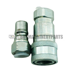Male & Female Hydraulic Quick Coupler LVA16843 & AW32184 for John Deere H120 D120 220R 1023E 1025R 1026R 2025R 2032R 2036R 2038R 3025E 3032E