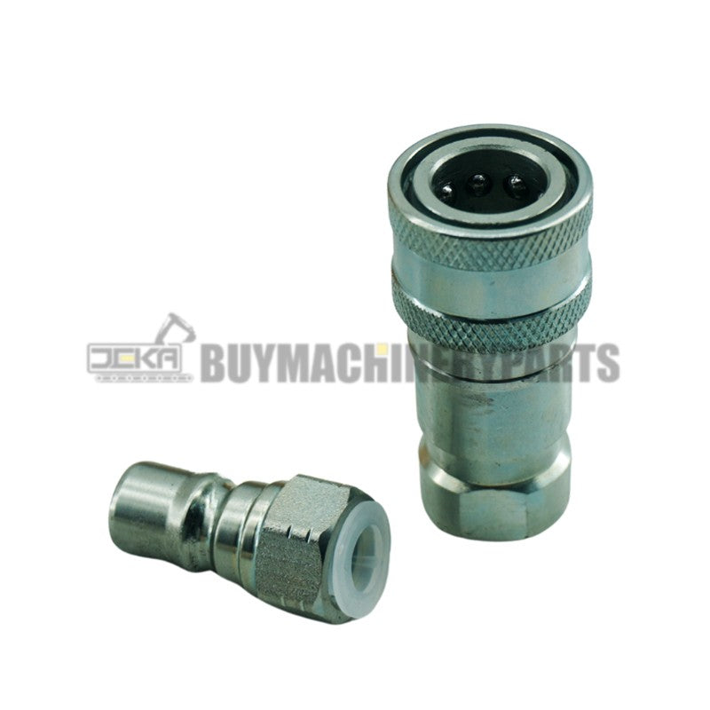 Male & Female Hydraulic Quick Coupler LVA16843 & AW32184 for John Deere H120 D120 220R 1023E 1025R 1026R 2025R 2032R 2036R 2038R 3025E 3032E