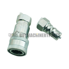 Male & Female Hydraulic Quick Coupler LVA16843 & AW32184 for John Deere H120 D120 220R 1023E 1025R 1026R 2025R 2032R 2036R 2038R 3025E 3032E
