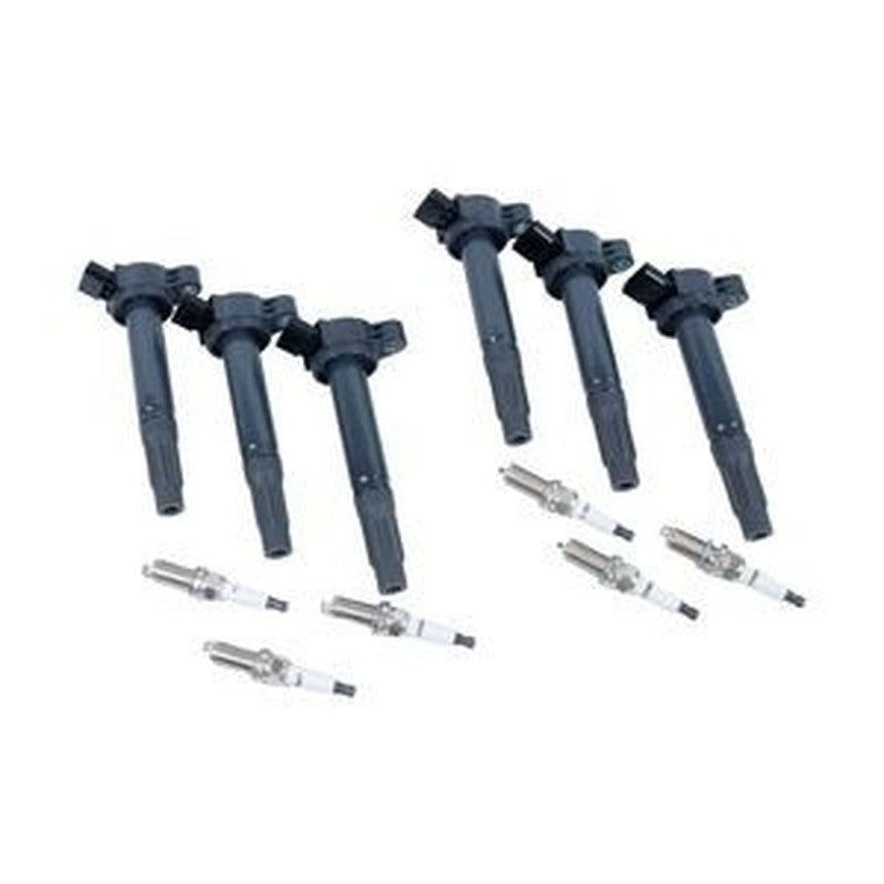 6-Piece Spark Plug & Coil Kit UF487 for Toyota/Lexus Vehicles