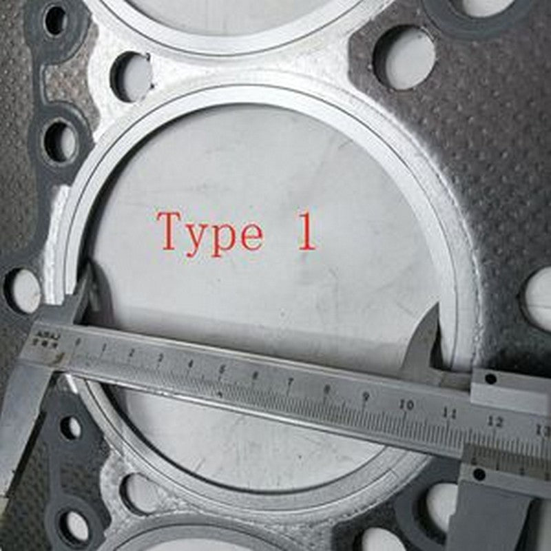 Mitsubishi 6D15 6D15T Engine Overhaul Gasket Kit With Cylinder Head Gasket for Kato HD900VII Excavator - Buymachineryparts